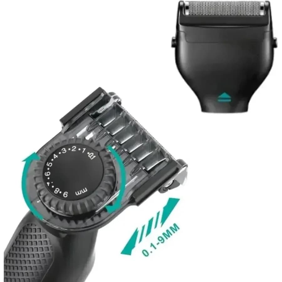 Cabeçote de Corte Ajustável e Lâmina de Precisão para Barbeador (0.1mm a 9mm)