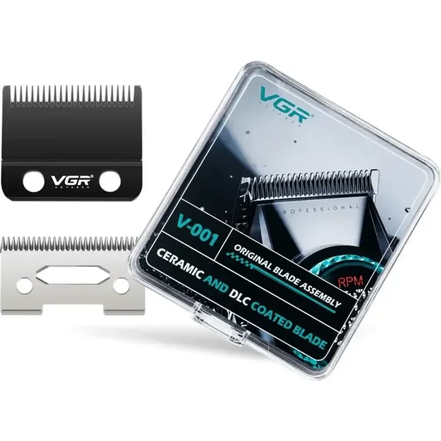 Conjunto de Lâminas Profissional VGR V-001 – Cerâmica e Revestimento DLC