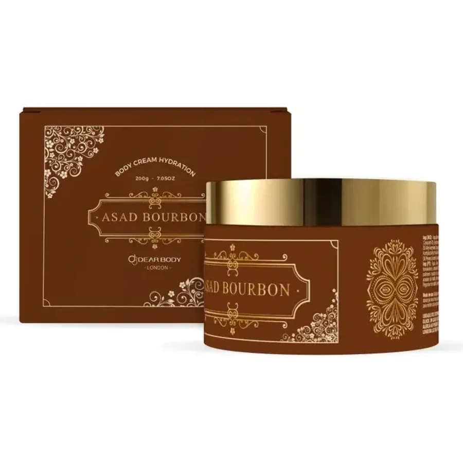 Asad Bourbon Body Cream Hydration 200g