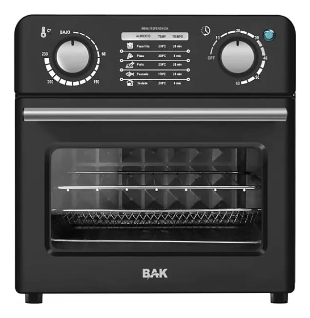 Air Fryer Forno 10 Litros 127V Com Funções De Fritar E Assar - BAK 1000W
